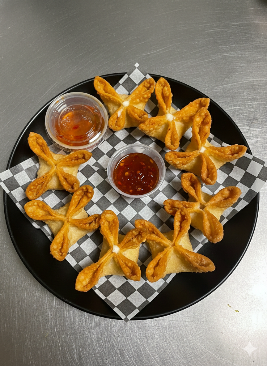A4. Crab Rangoons