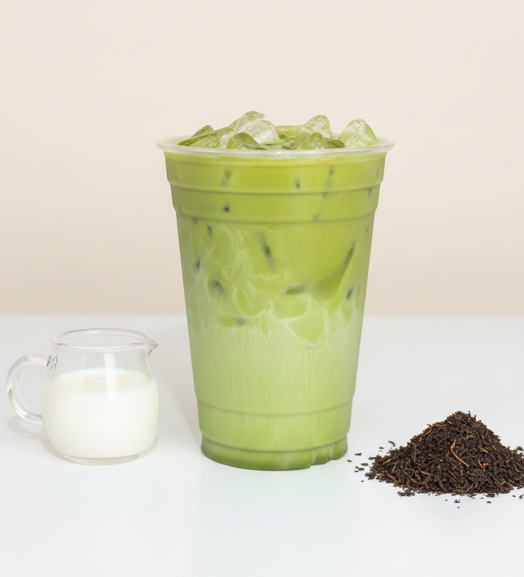 Green Thai Tea (w/ milk)